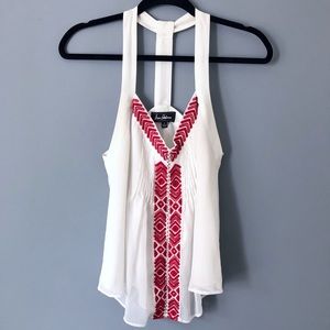 Sam Edelman flowy racerback tank